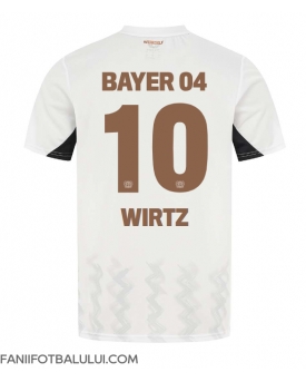Bayer Leverkusen Florian Wirtz #10 Tricou Fotbal Replică 2024-25 Barbati Deplasare